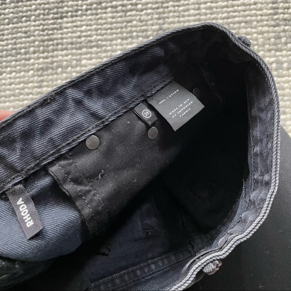 GRLFRND Rhona Dark Denim Skirt Size 29 - Picture 3 of 4